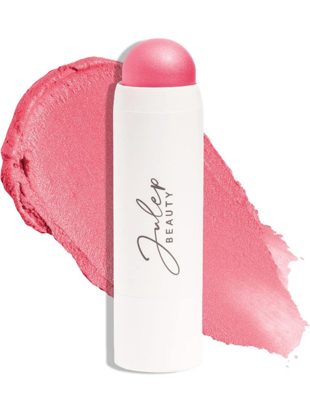Cream Blush & Lip Color Stick - Peony Pink, Long-Lasting, Easy Application